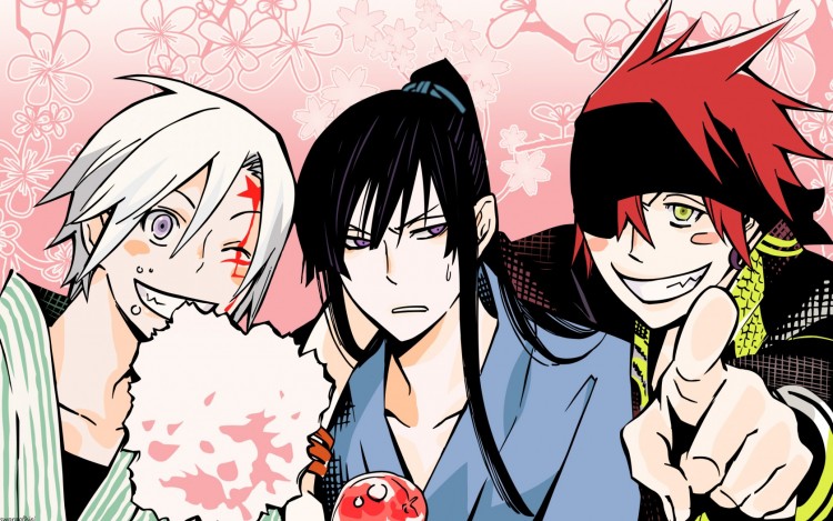 Wallpapers Manga D. Gray-Man les exorcistes en yukata