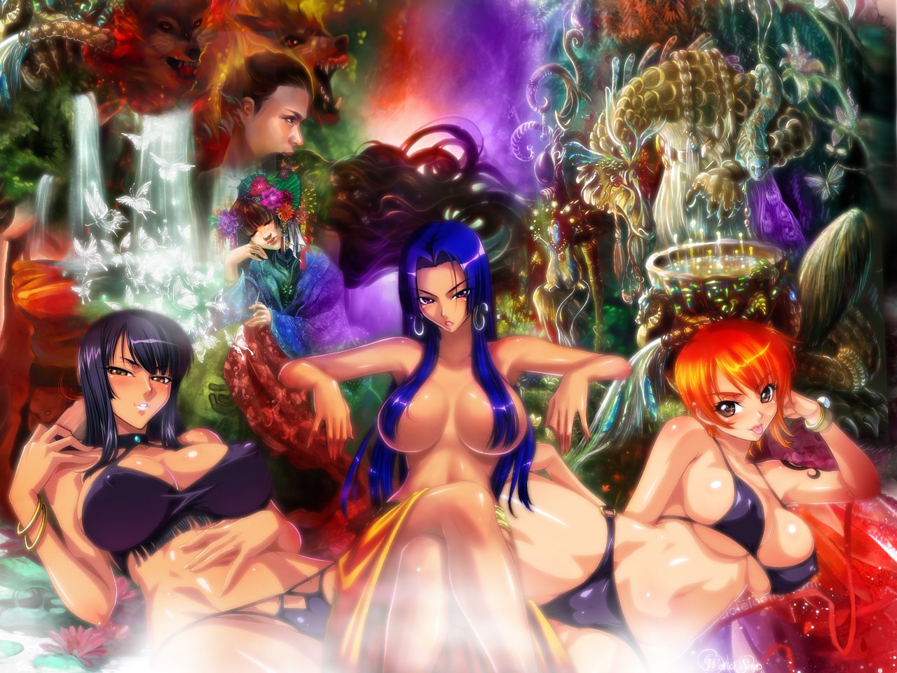 Wallpapers Manga One Piece Queens