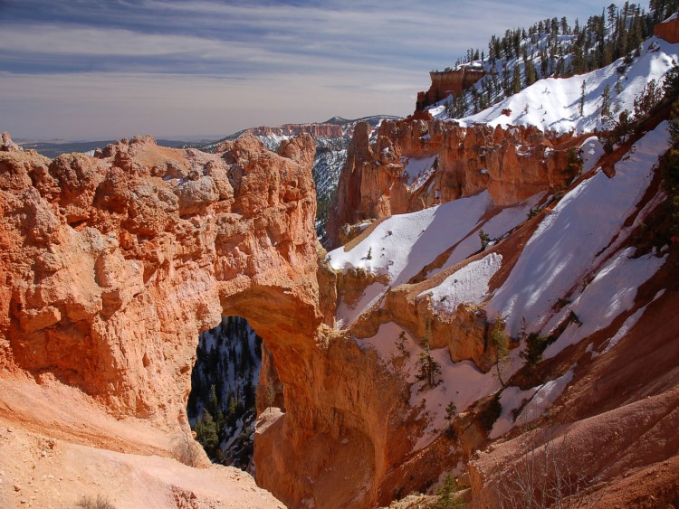 Fonds d'cran Nature Canyons pont mineral