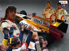 Wallpapers Cars ING Renault F1 team 2009