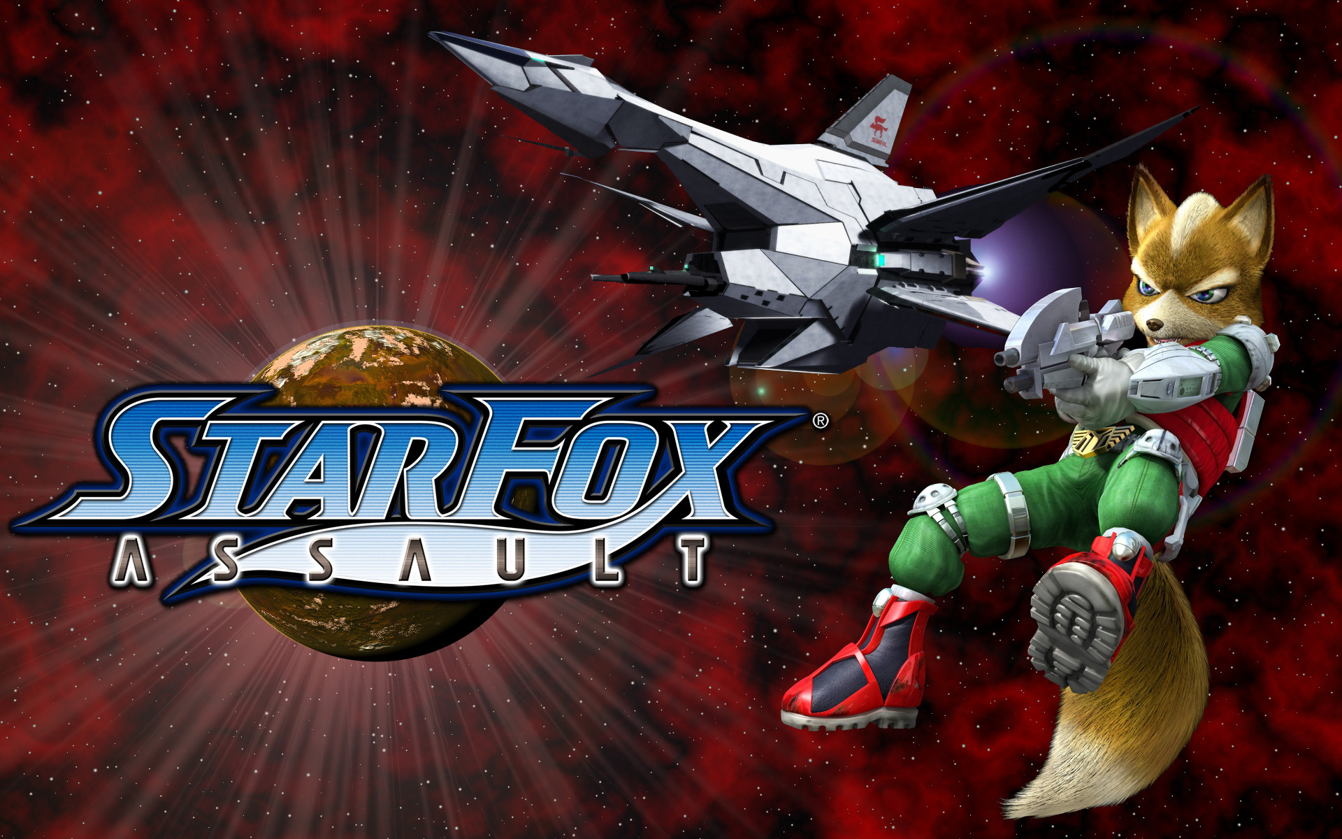 Fonds d'cran Jeux Vido Starfox Starfox Assault