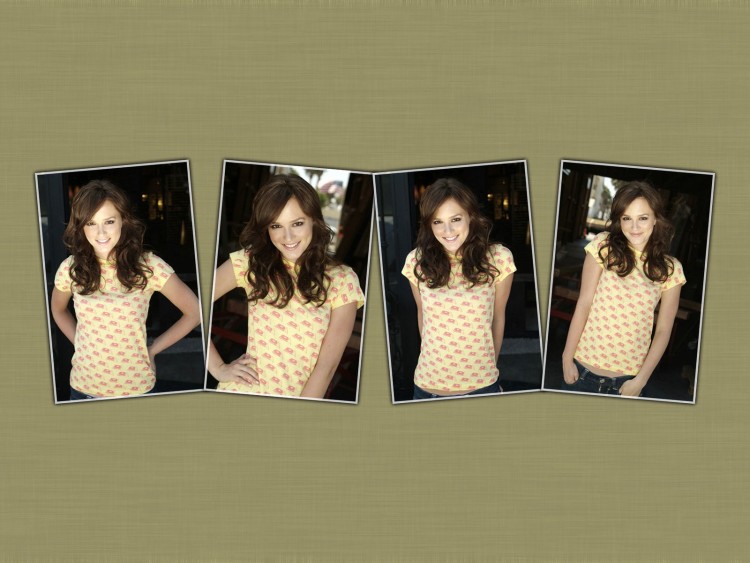 Wallpapers Celebrities Women Leighton Meester Wallpaper N224001