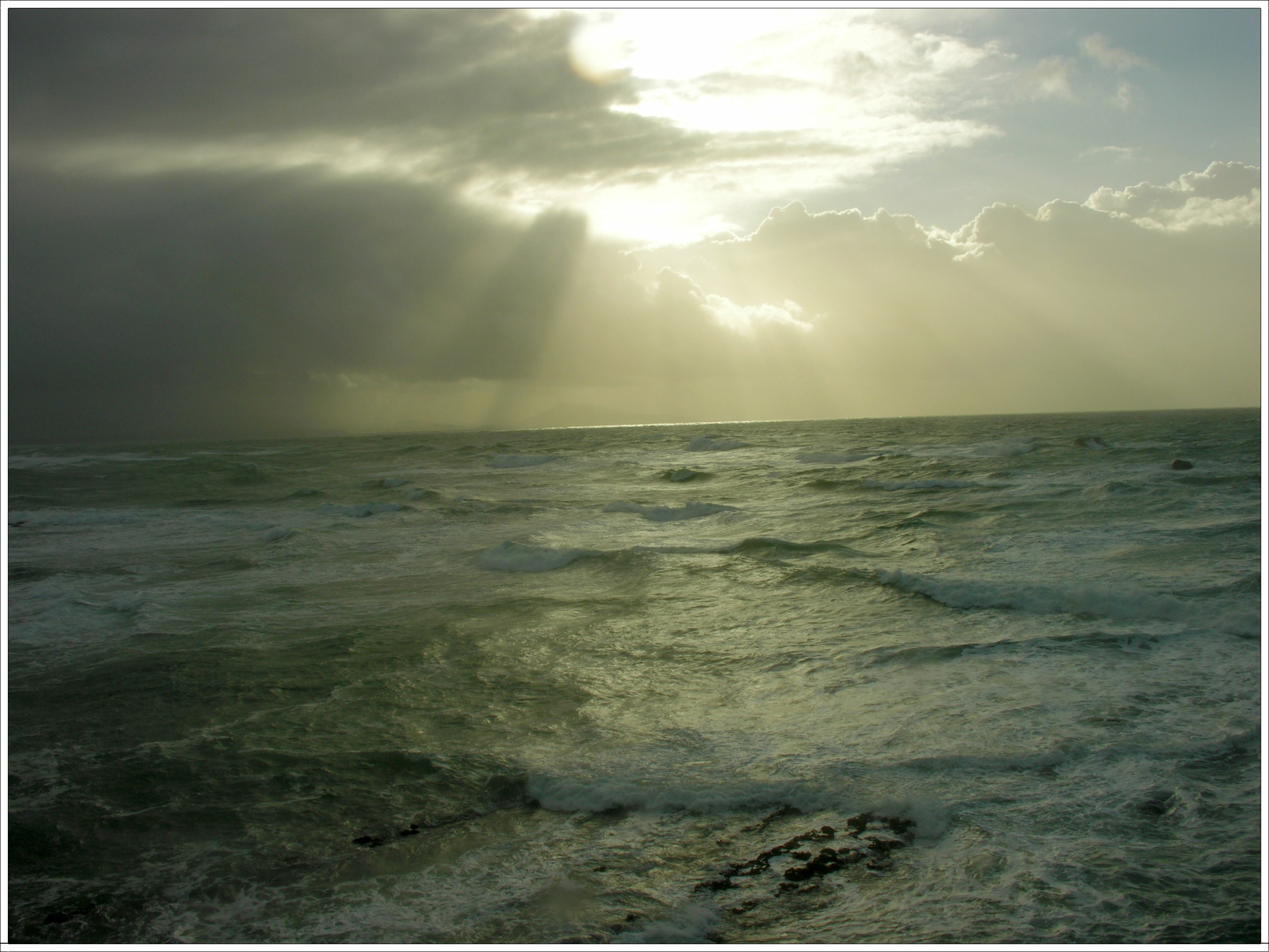 Fonds d'cran Nature Mers - Ocans - Plages Journe maussade