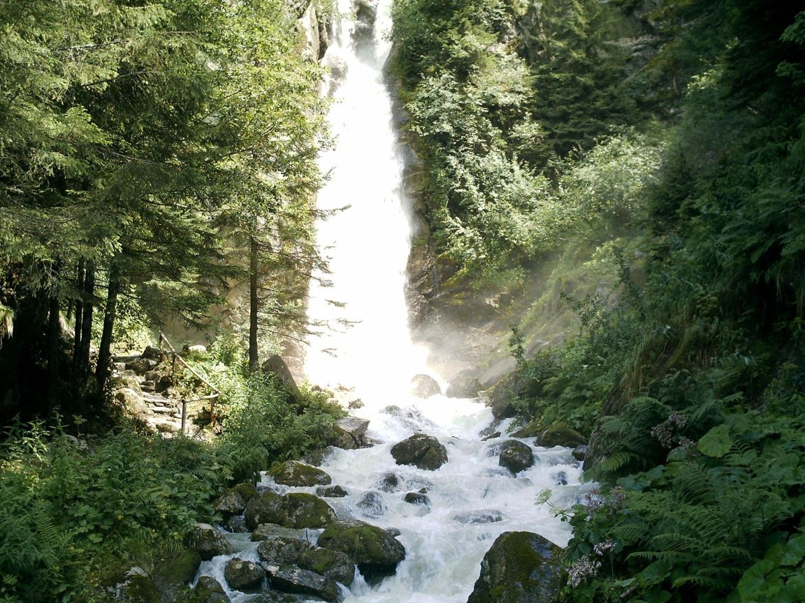 Wallpapers Nature Waterfalls haute-savoie