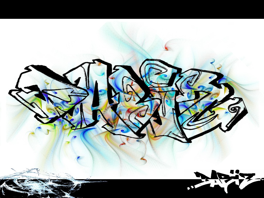 Fonds d'cran Art - Numrique Graffitis - Typographie DaBiZ..