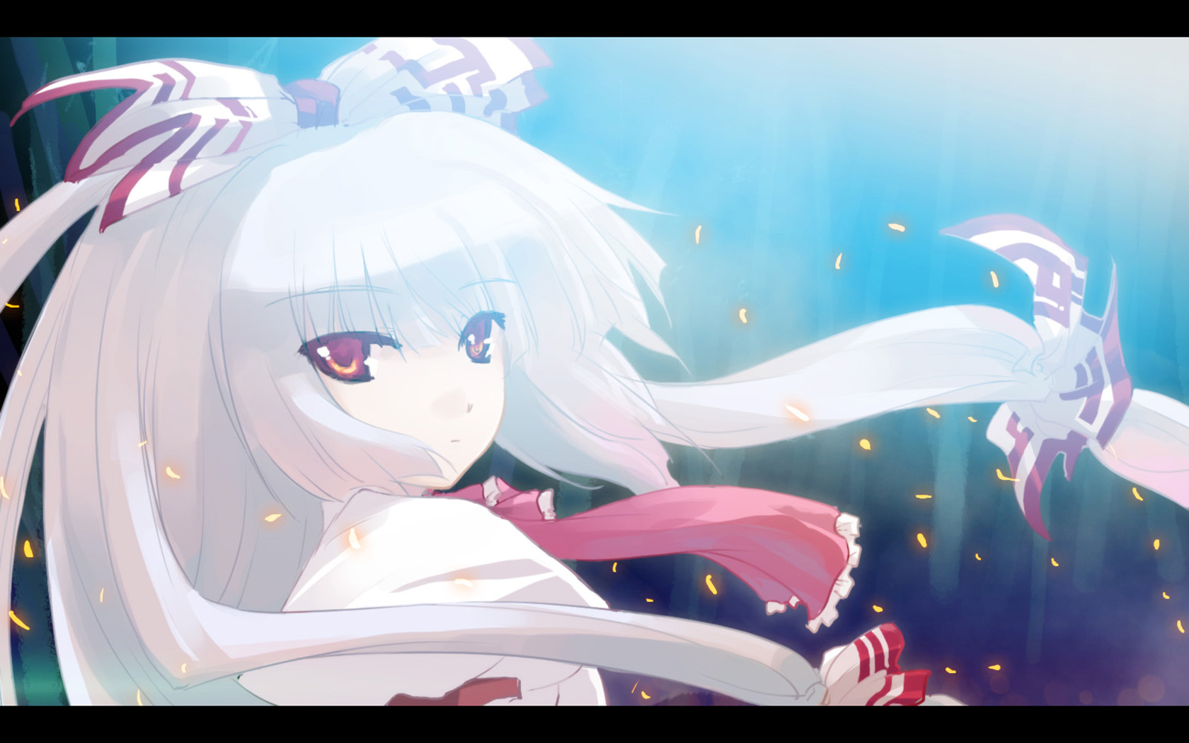 Wallpapers Manga Fujiwara No Mokou Fujiwara No Mokou