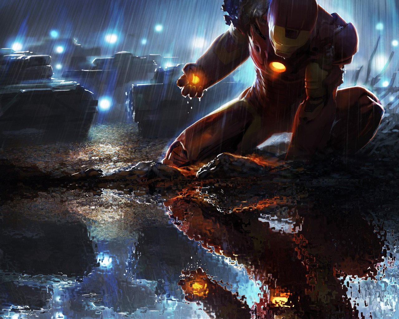 Wallpapers Video Games Iron Man Iron man action