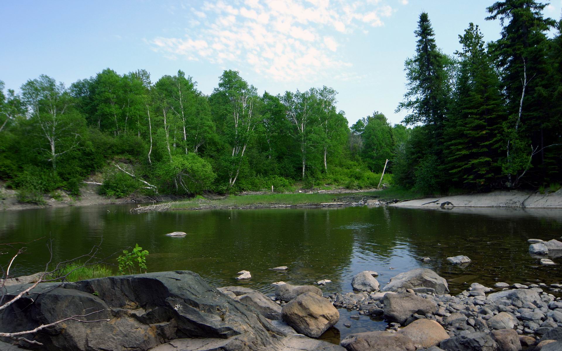 Wallpapers Nature Landscapes La riviere Duffaut