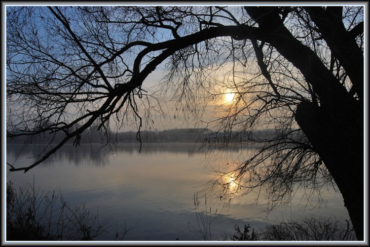 Wallpapers Nature Saisons - Winter Hiver sur les Marais d'Isle  Saint-Quentin (02)