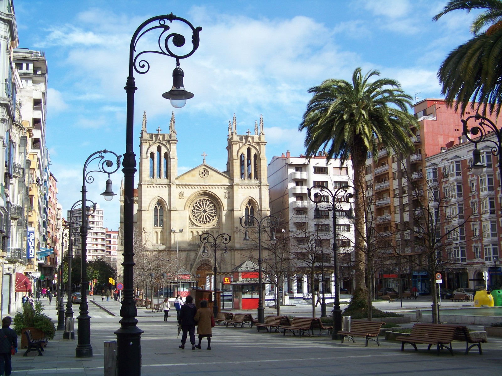 Wallpapers Constructions and architecture Religious Buildings Gijn, Asturias. (Espagne)