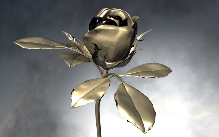 Wallpapers Digital Art 3D - Cinema 4D rose