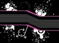 Wallpapers Digital Art Pink , Black and White .