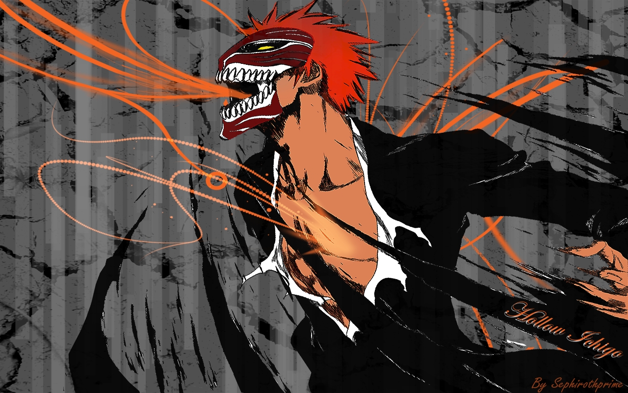 Fonds d'cran Manga Bleach hollow ichigo