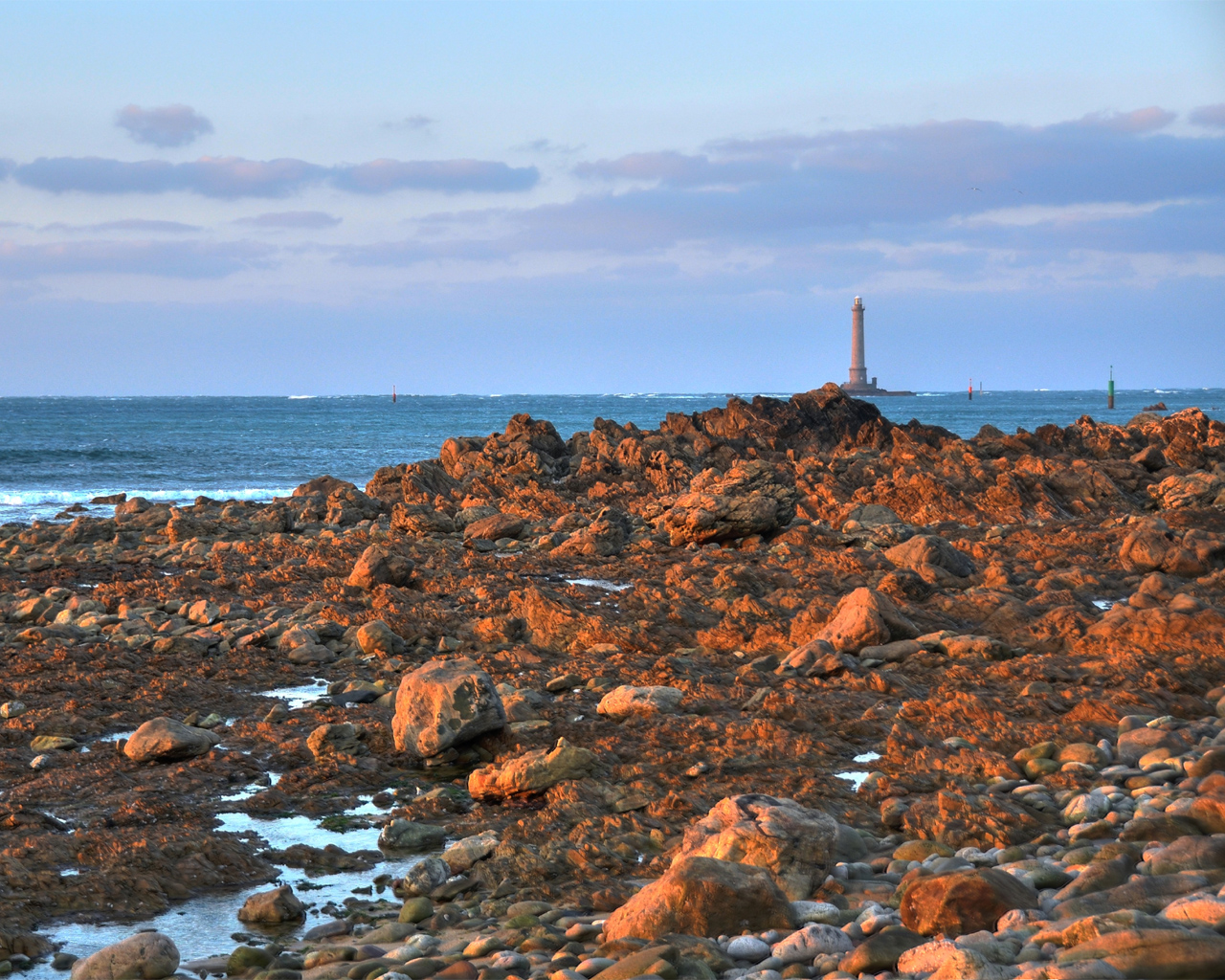 Wallpapers Nature Seas - Oceans - Beaches Goury - France