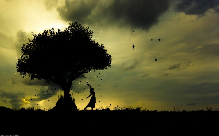 Wallpapers Digital Art Nature - Landscapes Danse avec l'arbre