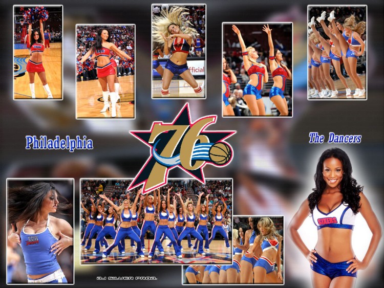 Wallpapers Sports - Leisures Basketball Philadelphia dancers