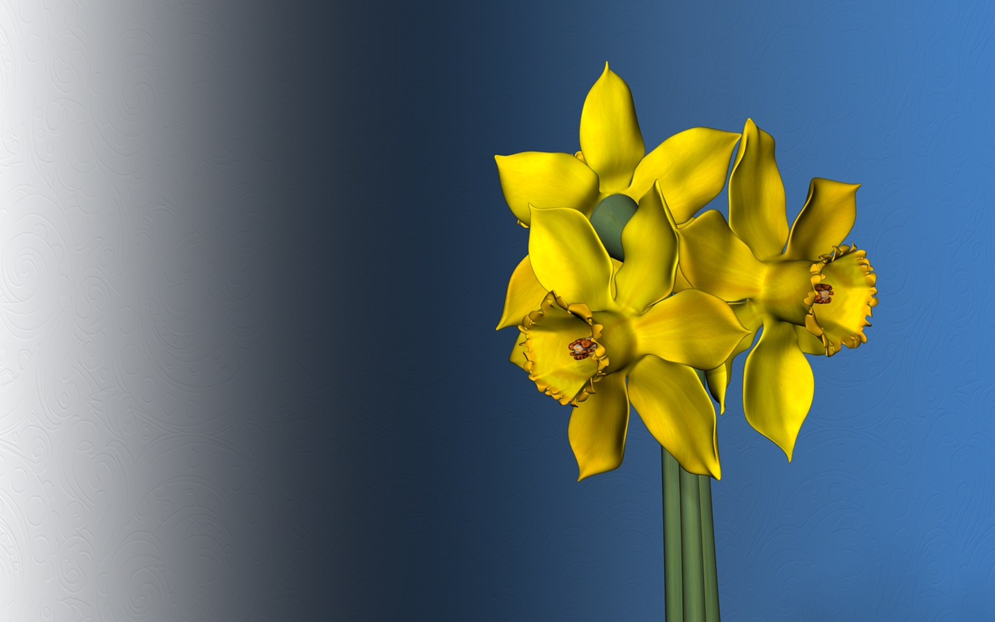 Wallpapers Digital Art 3D - Cinema 4D virtuels narcissus