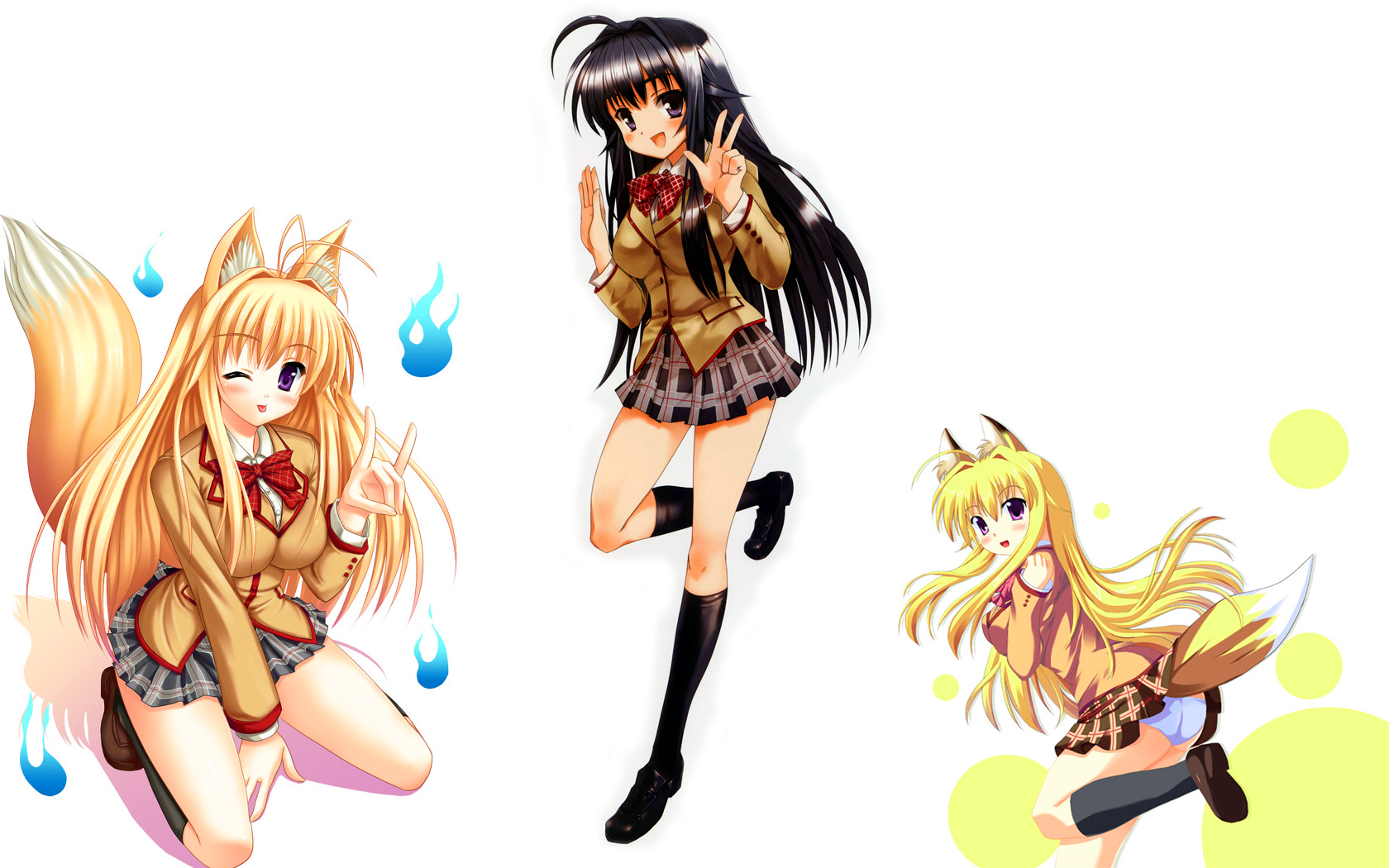 Wallpapers Manga Kanokon Kanokon