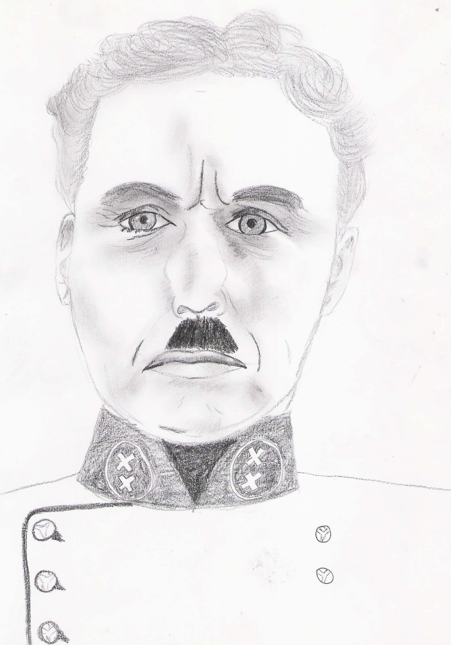 Fonds d'cran Art - Crayon Portraits Charlie Chaplin