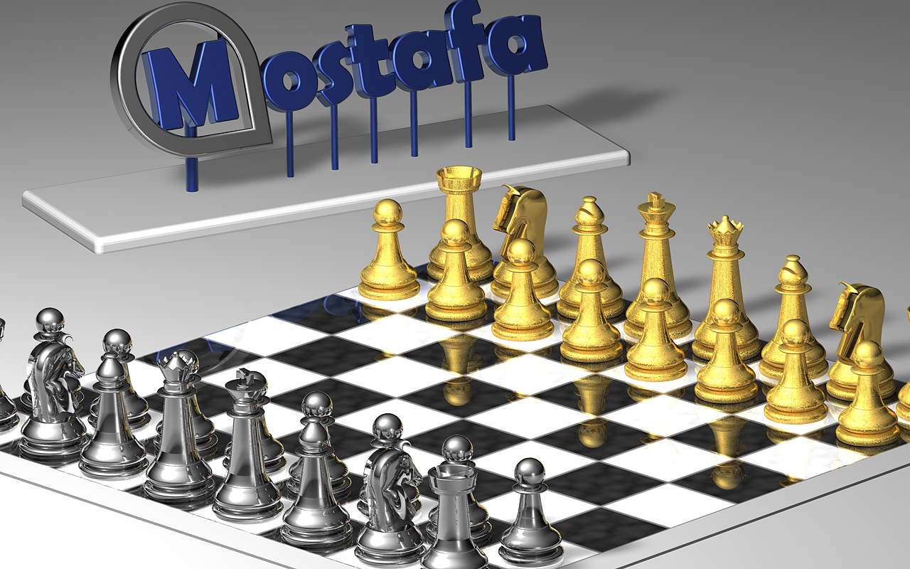 Wallpapers Digital Art 3D - Cinema 4D Chess 3D