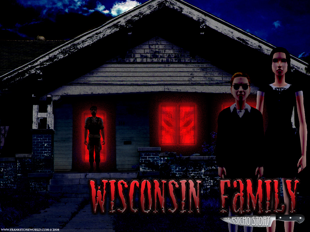 Wallpapers Digital Art Style Dark Wisconsin Family - The Psycho Story (wallpapers 3)