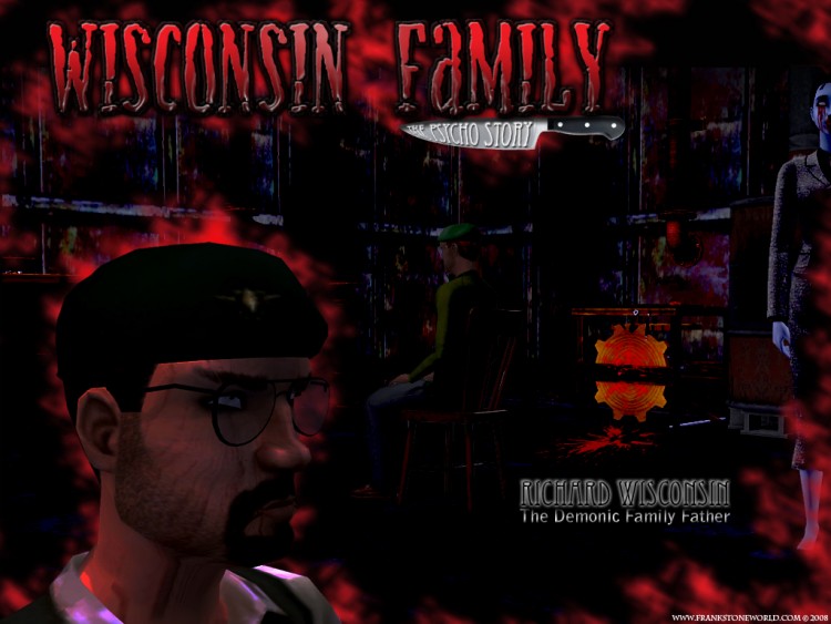 Wallpapers Digital Art Style Dark Wisconsin Family - The Psycho Story (wallpapers 2)