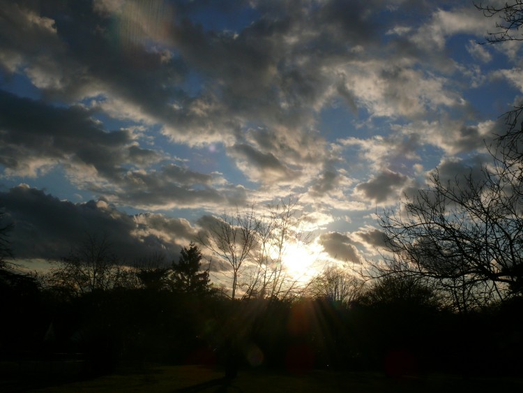 Wallpapers Nature Skies - Clouds Ciel de soleil couchant