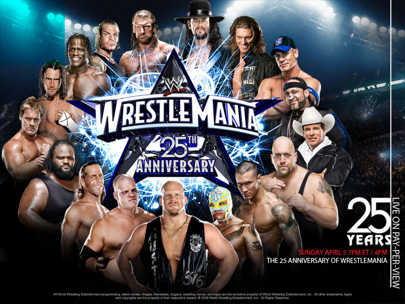 Wallpapers Sports - Leisures Catch wrestlemania 25