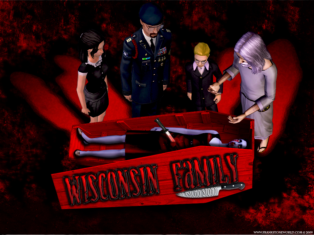 Wallpapers Digital Art Style Dark Wisconsin Family - The Psycho Story (wallpapers 6)