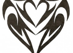 Wallpapers Art - Pencil Coeur tribal