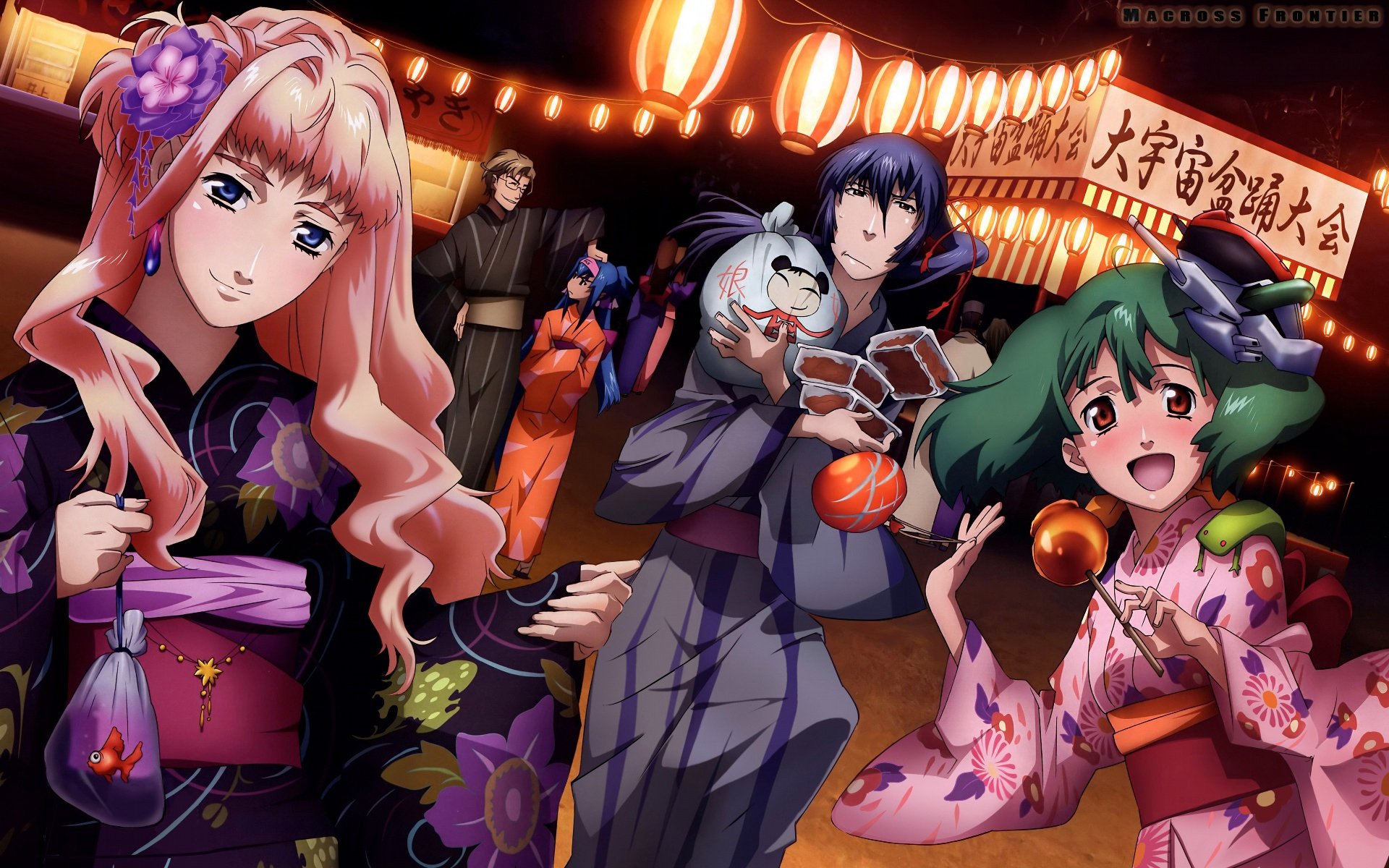 Wallpapers Manga Macross Frontier Macross Frontier Festival