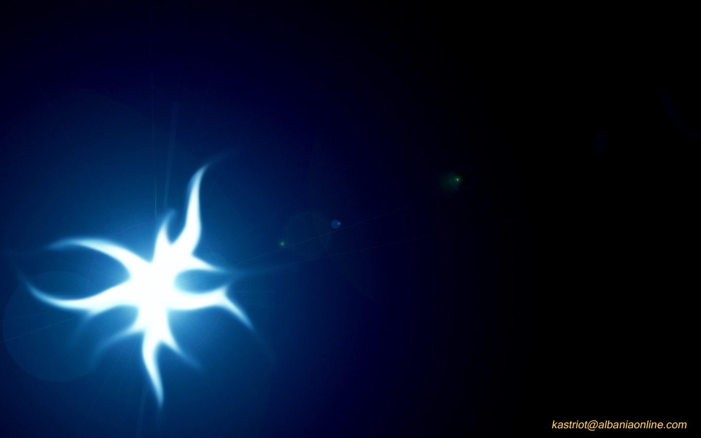 Wallpapers Digital Art Abstract Star Glow