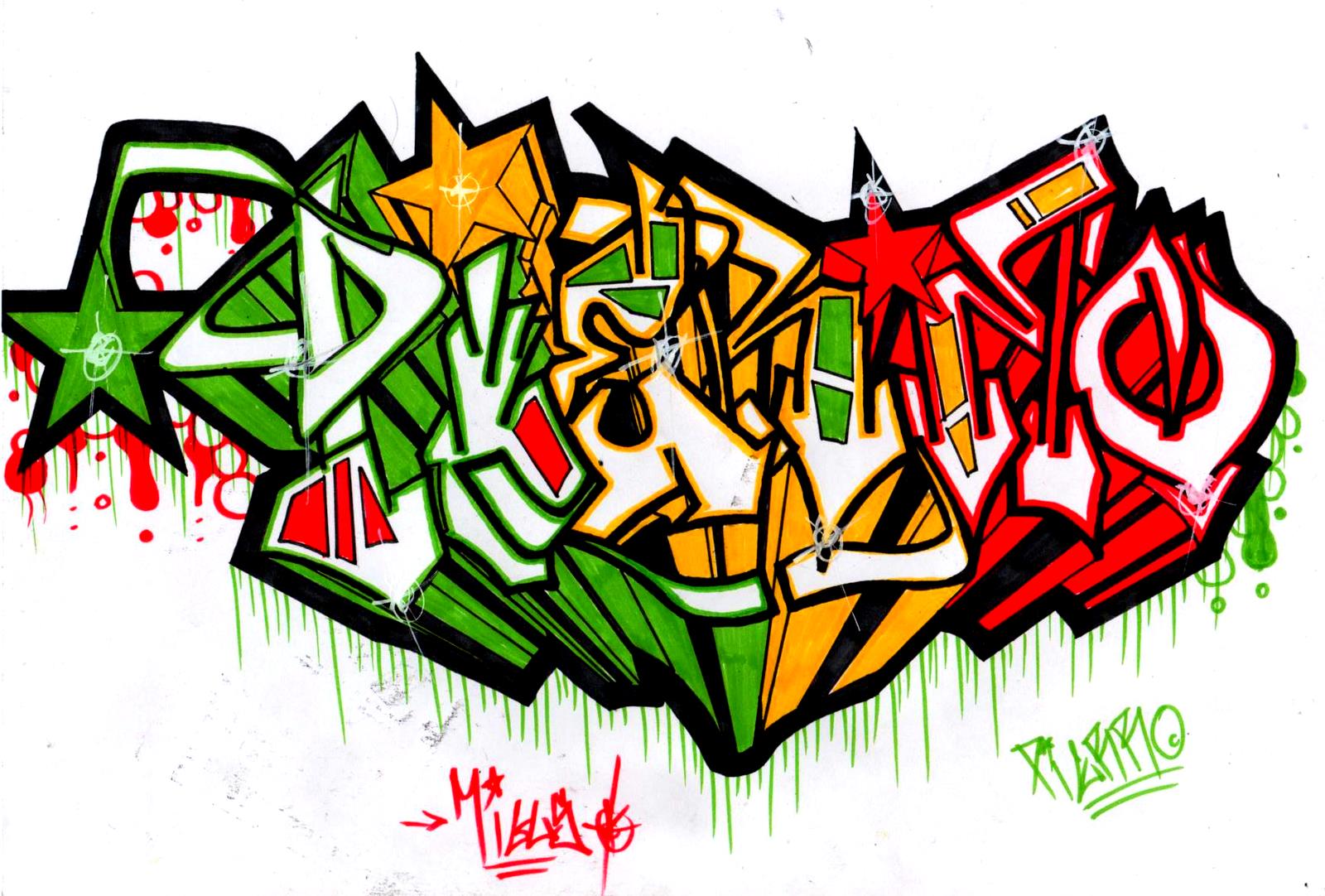 Fonds d'cran Art - Peinture Graffitis * * * Pierro * * *