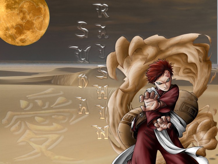 Fonds d'cran Manga Naruto Gaara