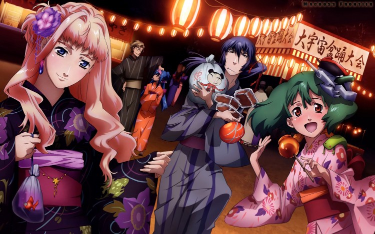 Fonds d'cran Manga Macross Frontier Macross Frontier Festival