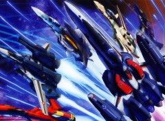 Fonds d'cran Manga Macross Frontier Fighters