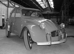 Fonds d'cran Voitures 2cv NB