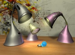 Wallpapers Digital Art lamp family