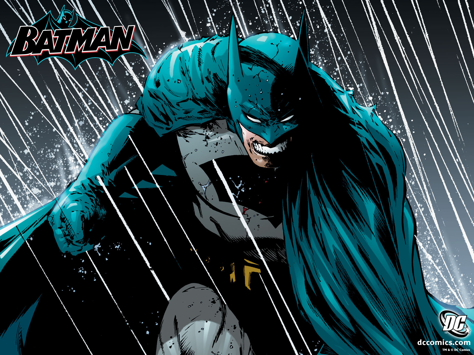 Wallpapers Comics Batman Pluie Battante