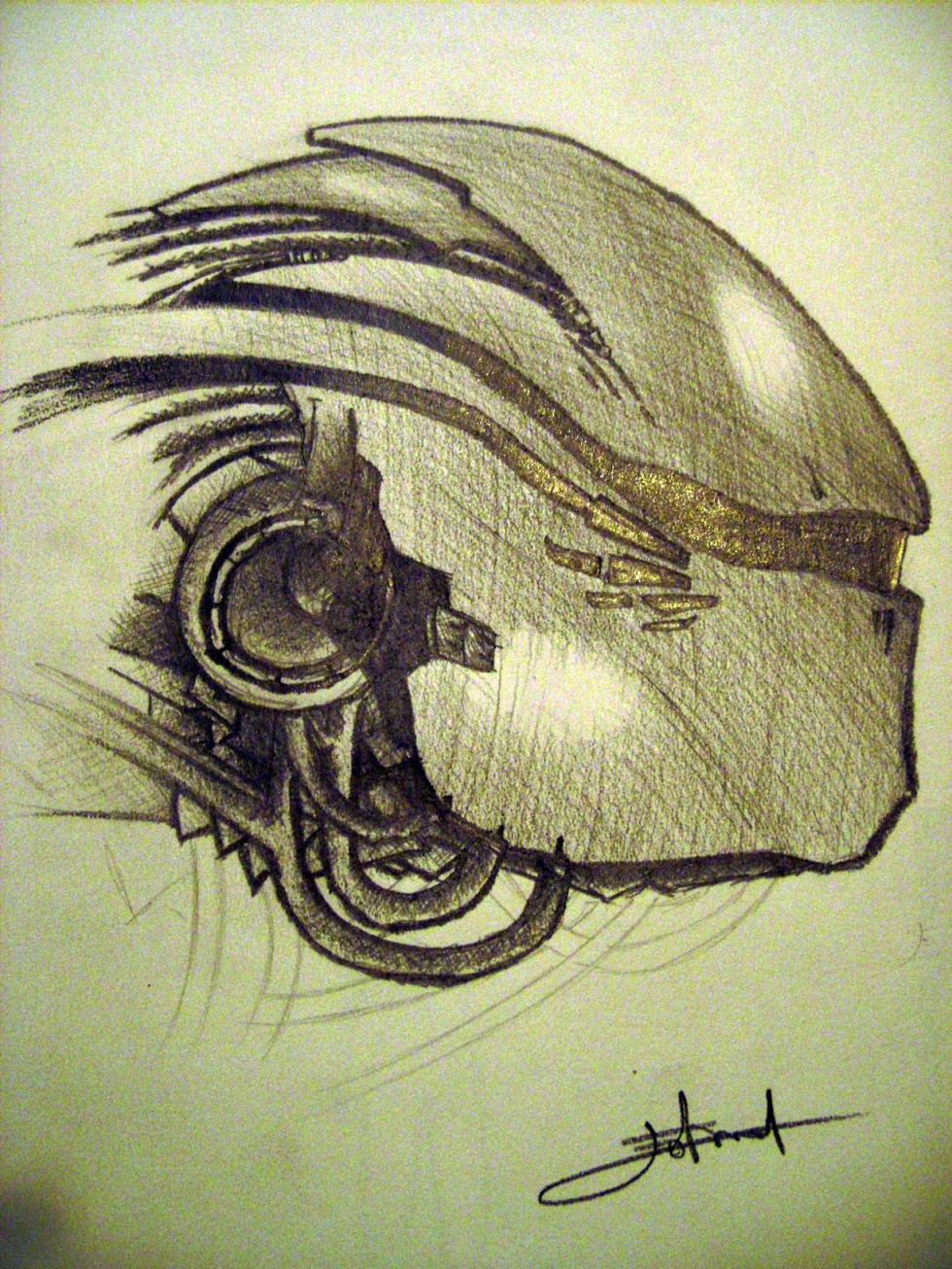 Fonds d'cran Art - Crayon Science-Fiction - Robots 