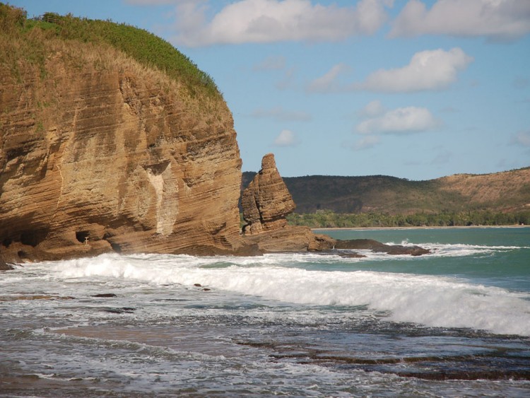 Fonds d'cran Nature Mers - Ocans - Plages Le bonhomme de Bourail NC