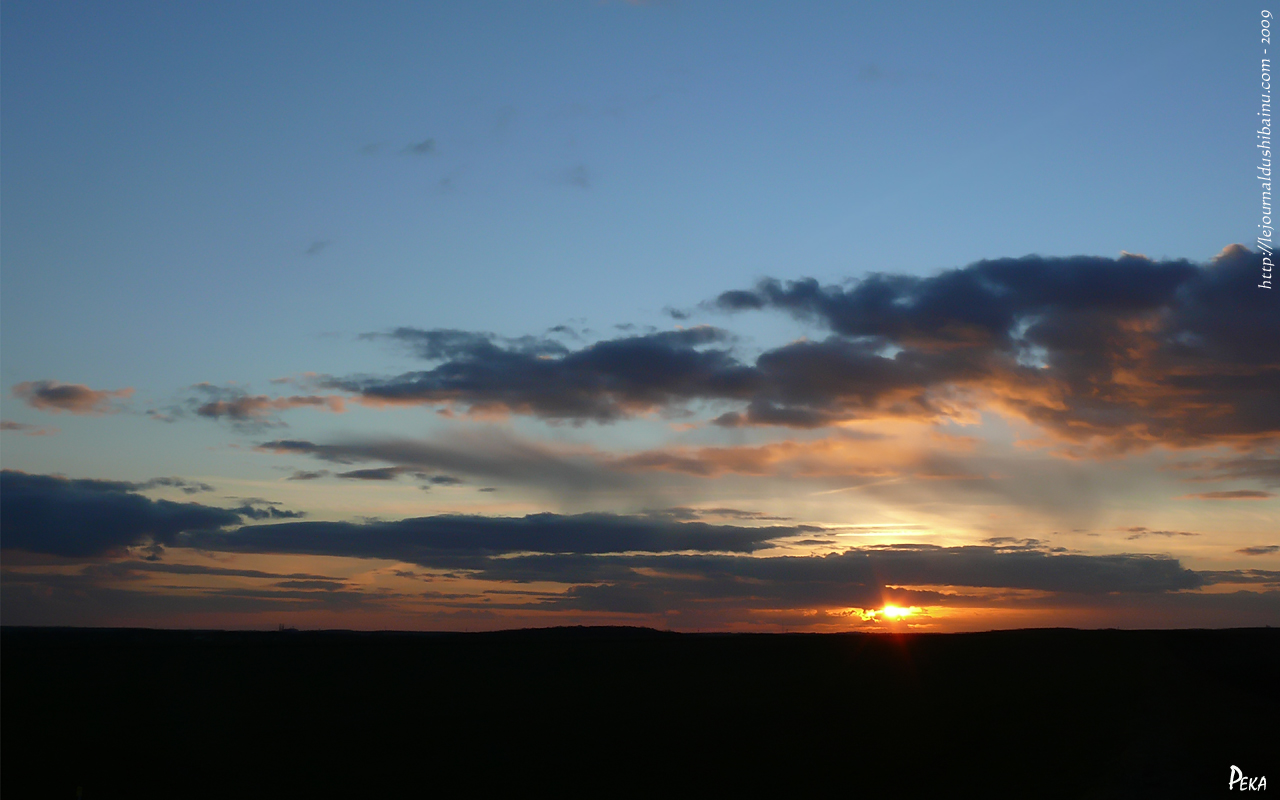 Fonds d'cran Nature Couchers et levers de Soleil Crpuscule