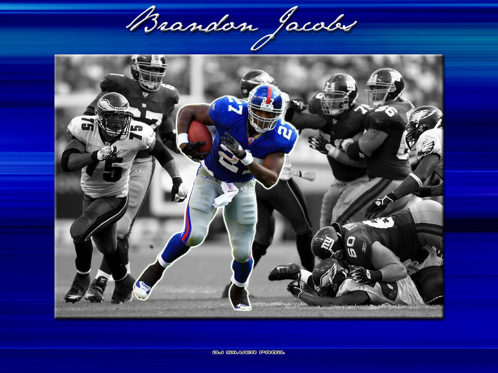 Fonds d'cran Sports - Loisirs Football Amricain Brandon Jacobs