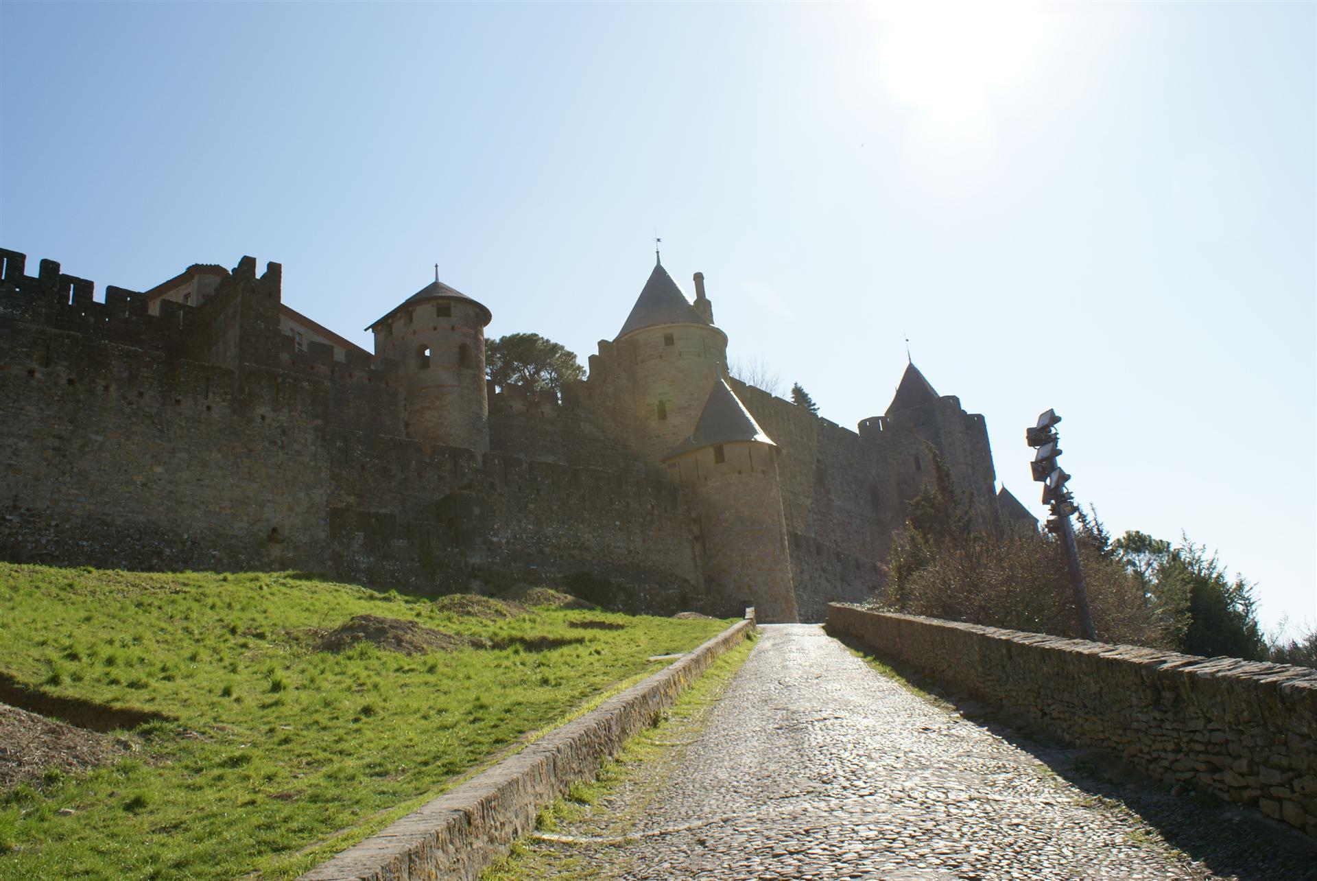 Wallpapers Constructions and architecture Religious Buildings Carcassonne