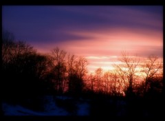 Wallpapers Nature Ciel bleu-rouge