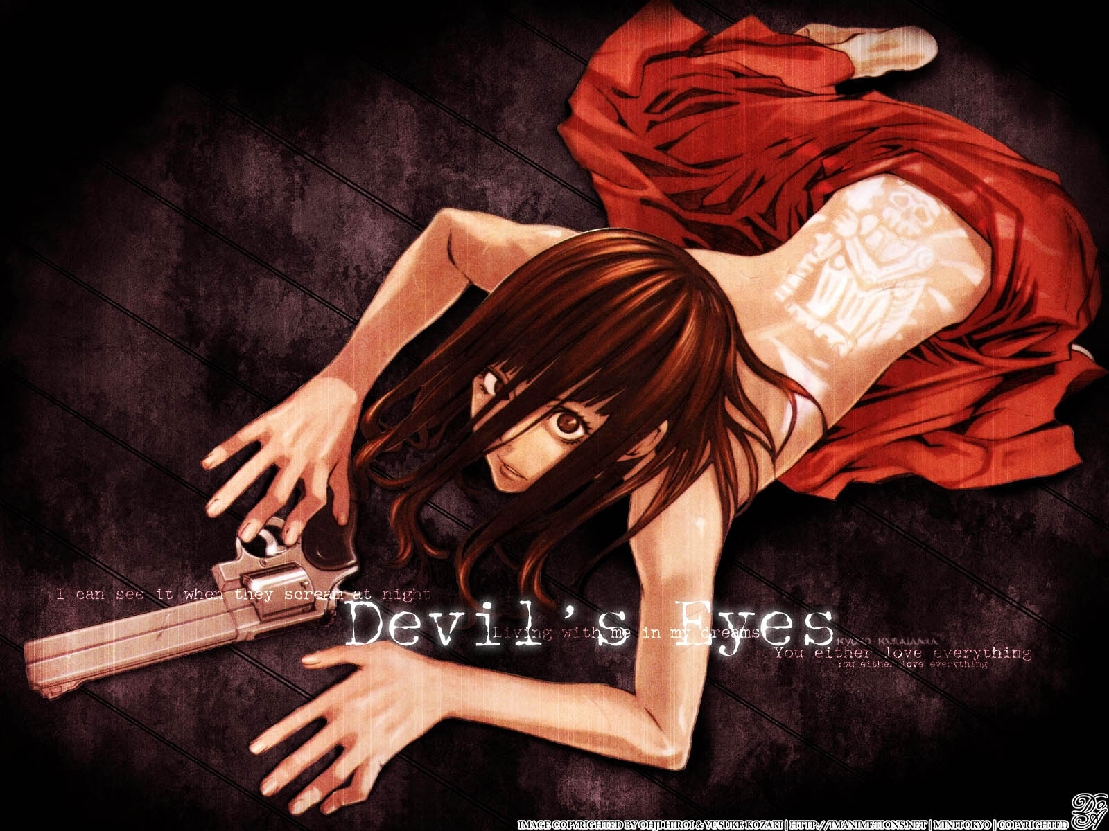 Fonds d'cran Manga Divers Devil's Eyes