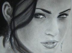 Fonds d'cran Art - Crayon Megan Fox