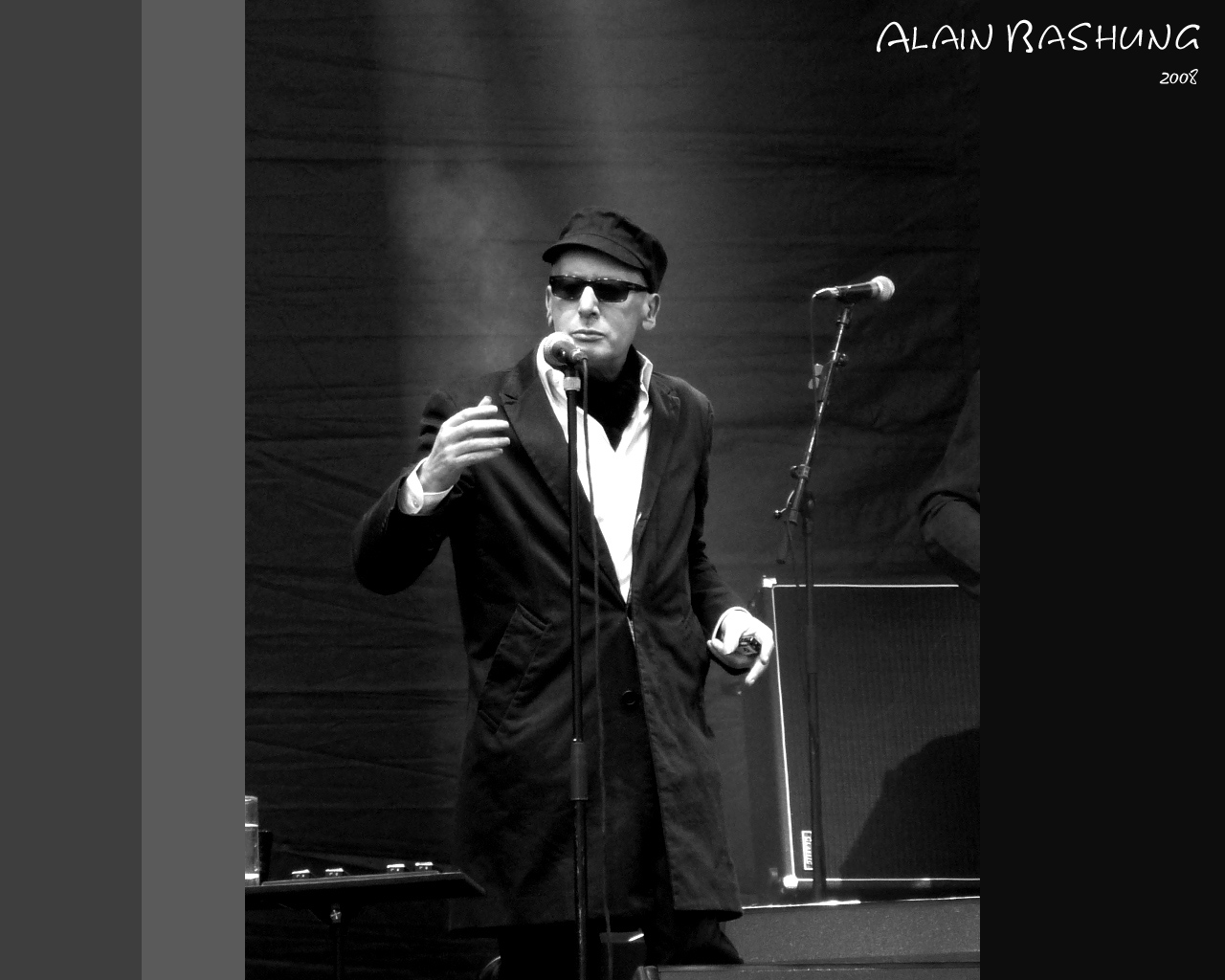 Wallpapers Music Alain Bashung Alain Bashung en 2008