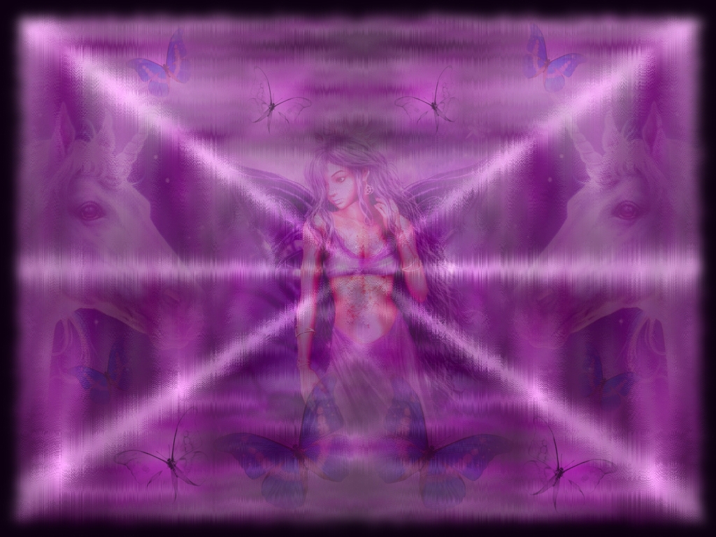 Wallpapers Digital Art Spirit l'ange papillon