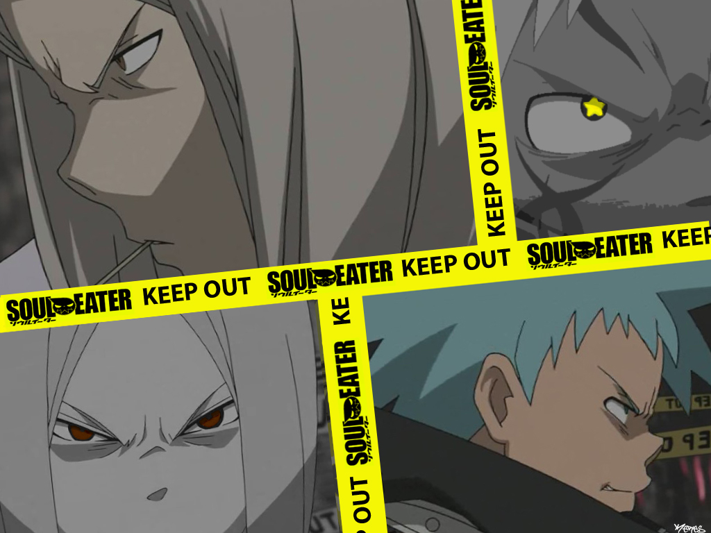 Wallpapers Manga Soul Eater !!!KEEP OUT!!! < Black * Star & Mifune > !!!KEEP OUT!!!